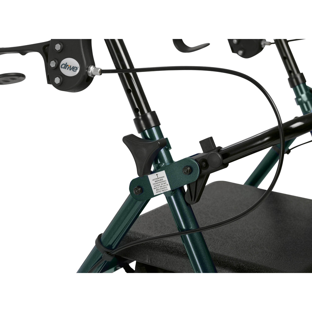 Green Rollator Walker with Padded Seat G213258