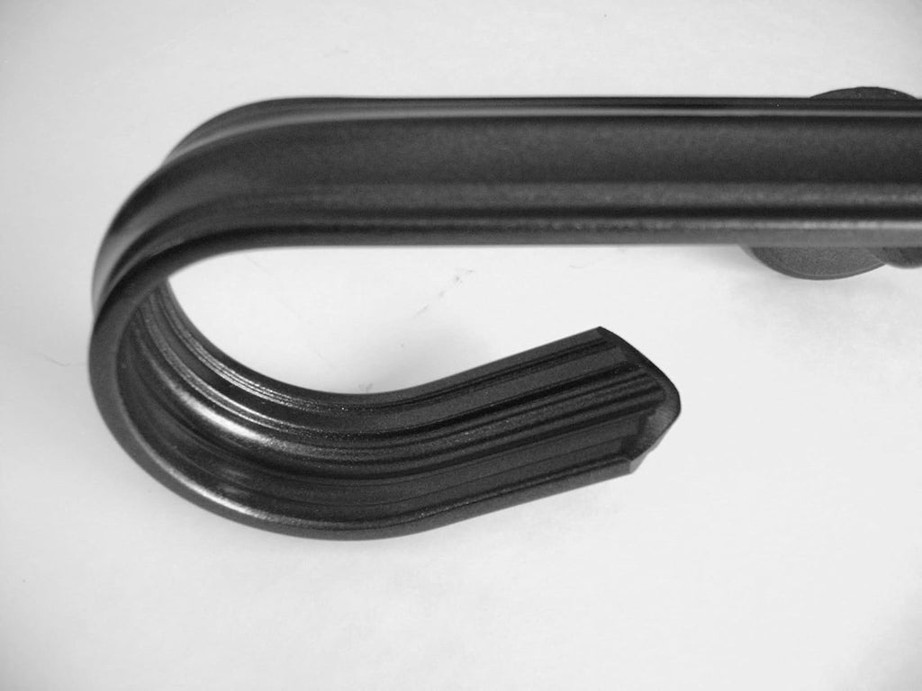 3 Ft Black Wrought Iron Handrail V829330