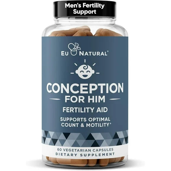 Men Fertility Supplements 60 Vegetarian Soft Capsules T983861