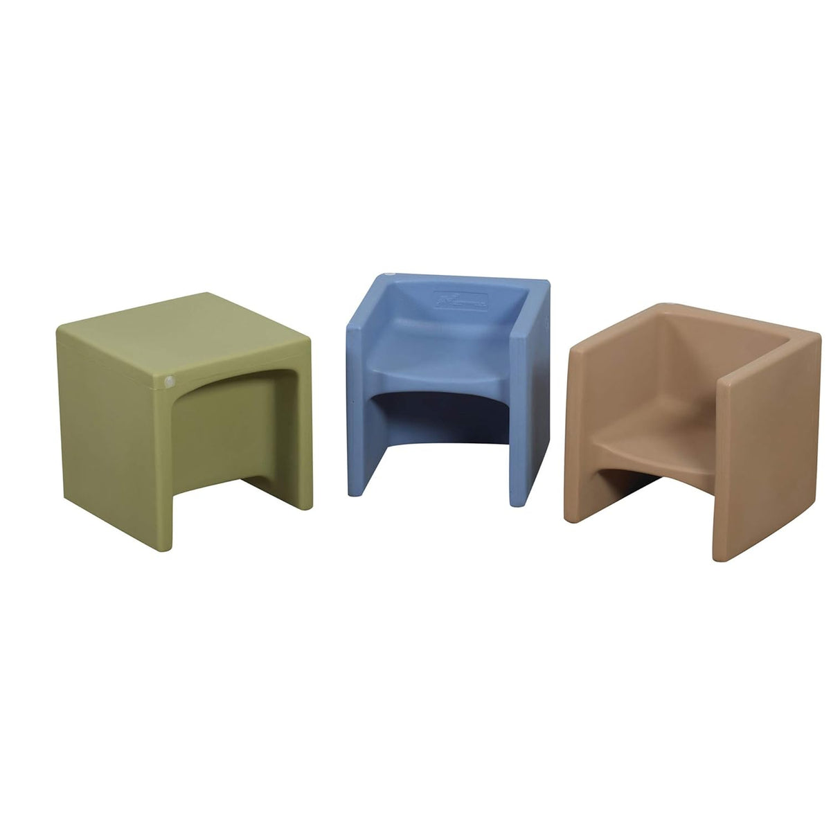 Blue Cube Chair B246
