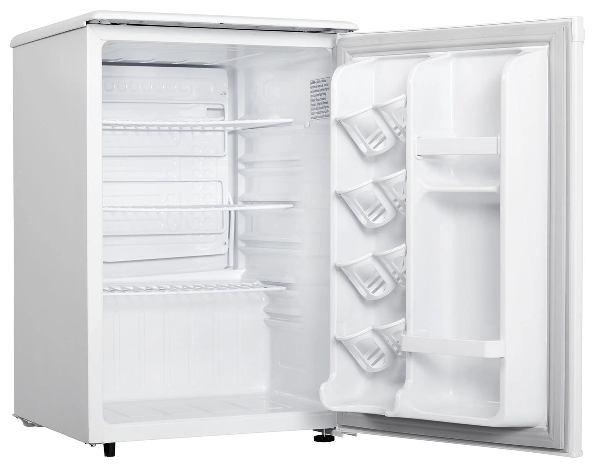 White 2.6 cu.ft Compact All-Refrigerator F8090