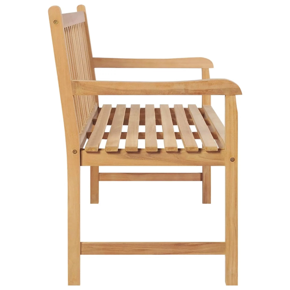 Solid Teak Wood Patio Bench W788
