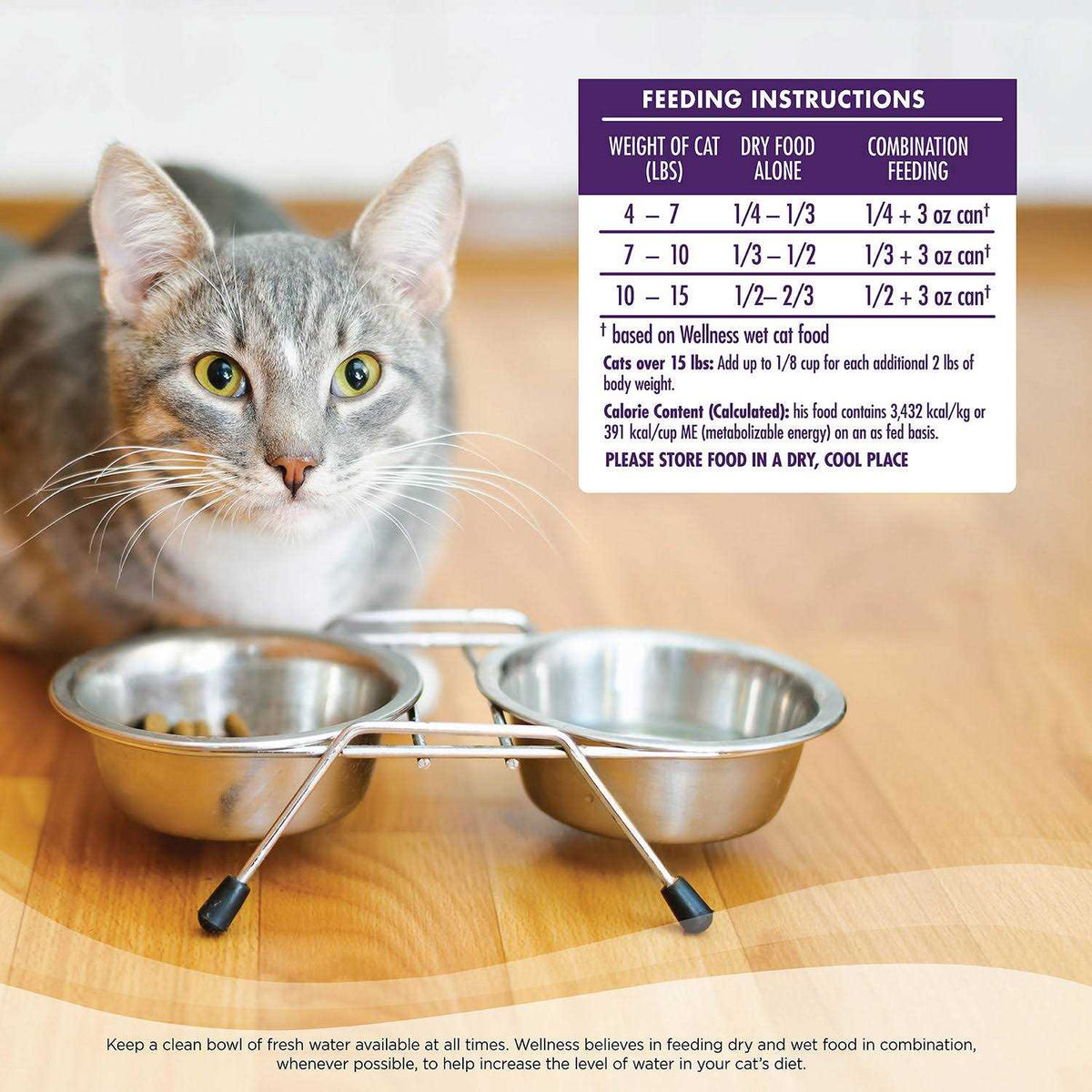 Grain Free Salmon & Herring Indoor Dry Cat Food L404