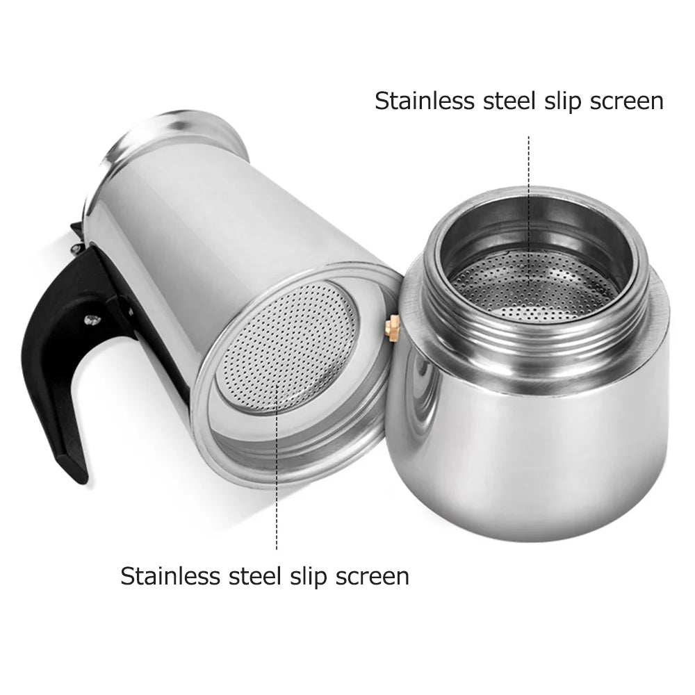 Stainless Steel Electric Coffee Maker W563