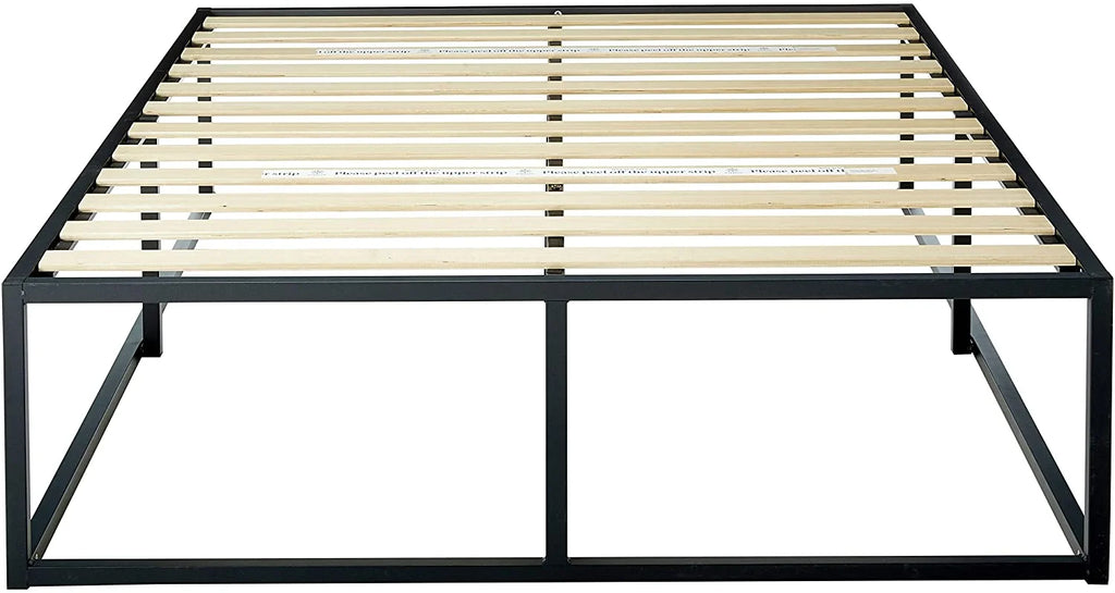Queen Metal Platform Bed Frame O197780