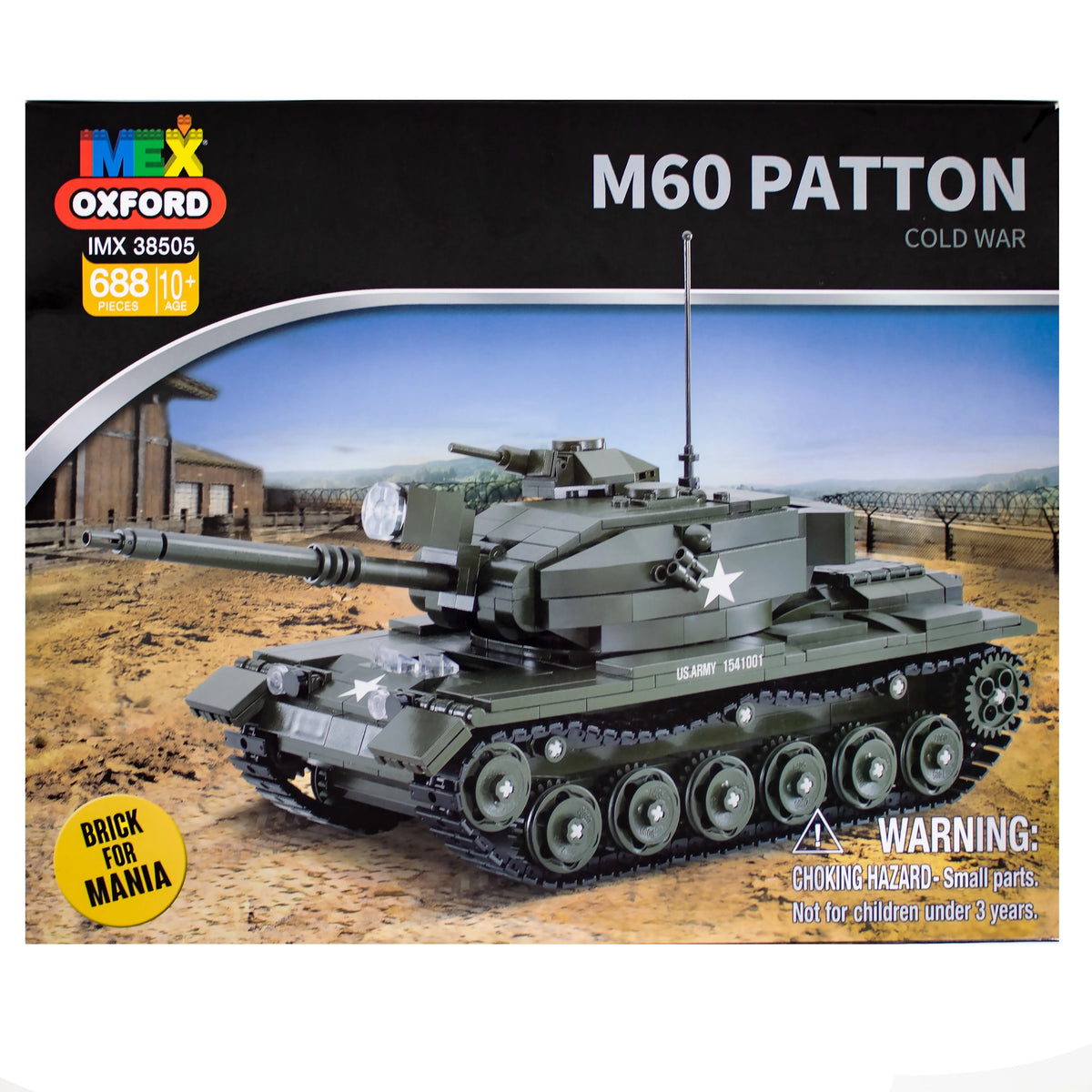 688 Pieces U.S. Main Battle Tank Brick Building Set X962892