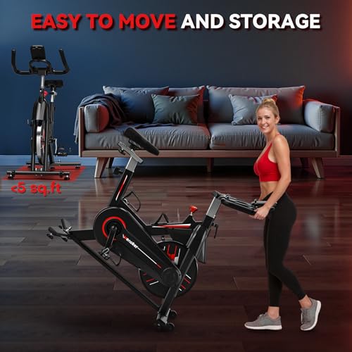 Whisper Quiet Indoor Stationary Exercise Bike Z2252