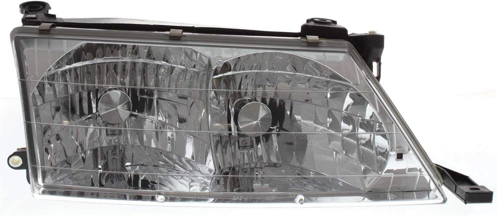 Headlight Assembly Compatible with 1998-1999 Toyota Avalon Halogen, Set of 2 X7076