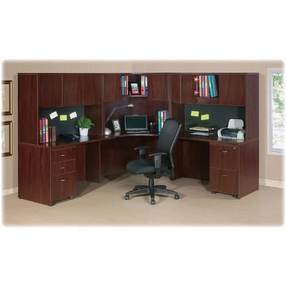 Laminate Mahogany Rectangular Desk R408982