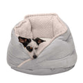 Faux Fur Velvet Calming Hug Bed V302741