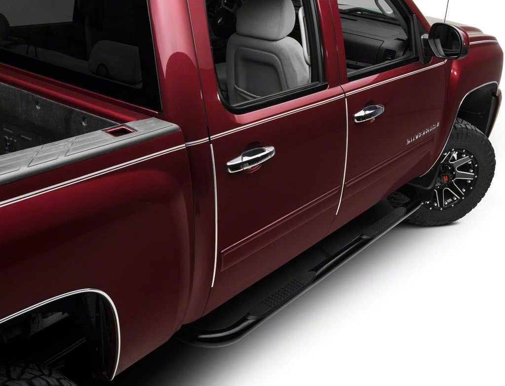 Black 3-Inch Side Step Bars C98770
