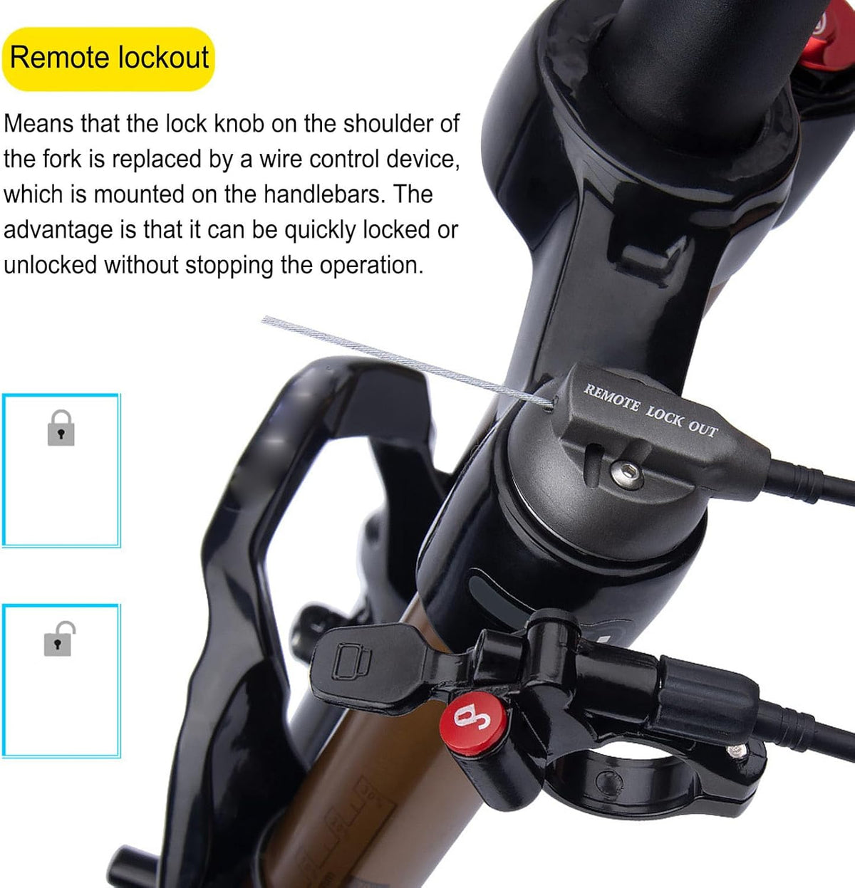 27.5 Inch Mountain Bike Front Fork Suspension Fork J8925