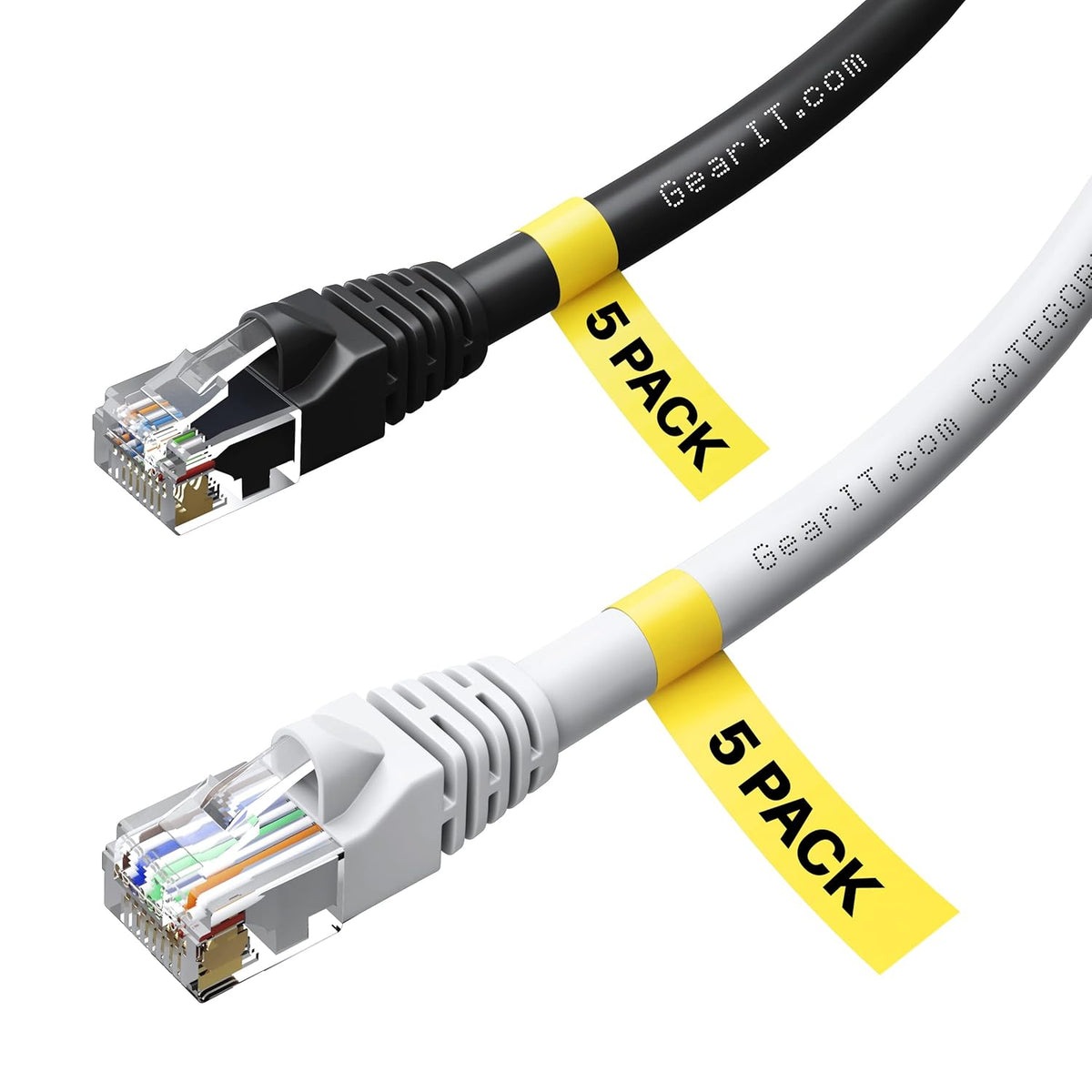 Cat6 Ethernet Cable 25 Feet 10-Pack Q216