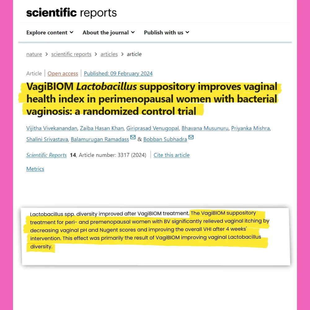 15 Count Vaginal Probiotic Suppository L5845