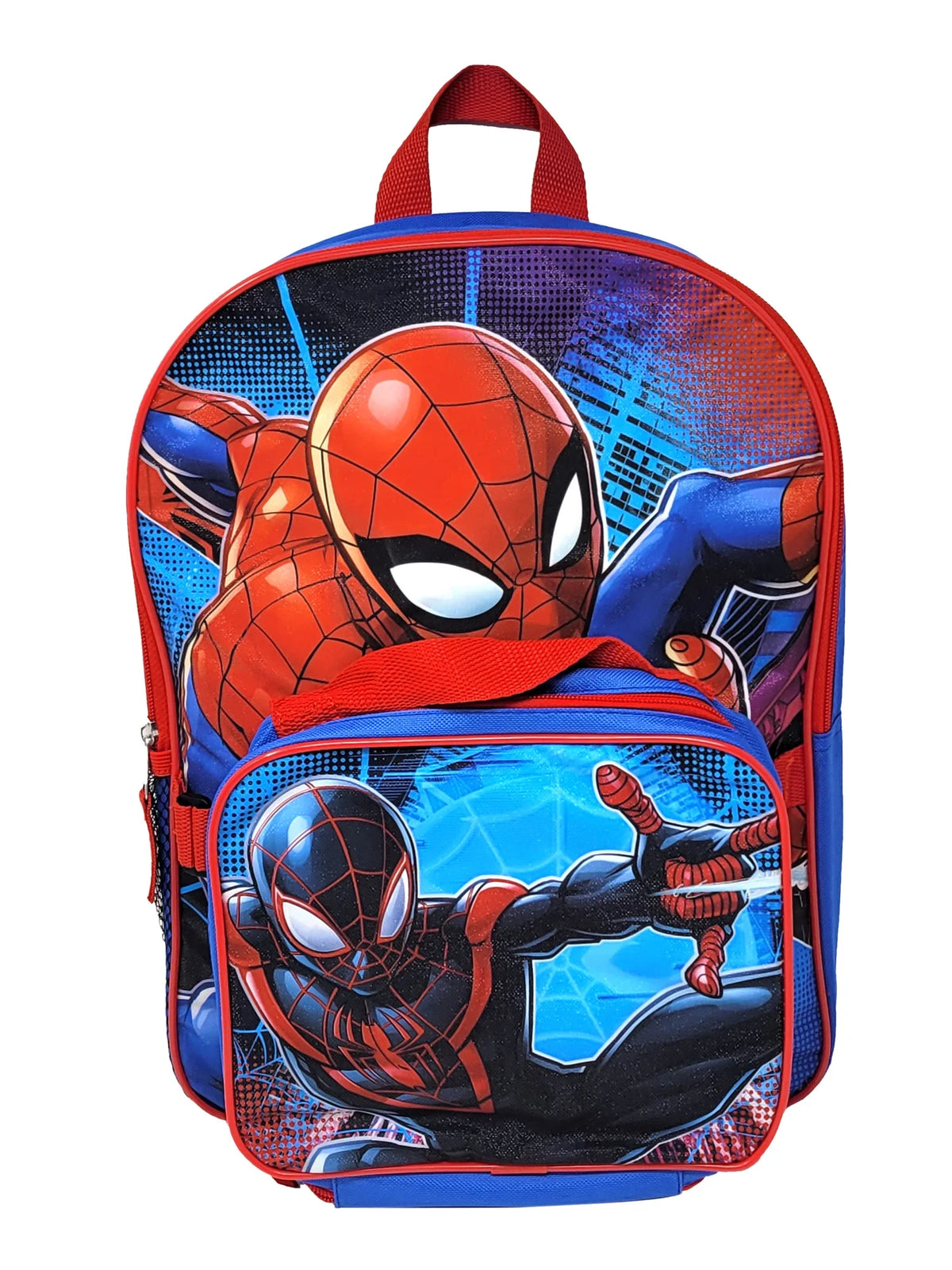 Spider-Man Backpack and Lunch Bag Detachable Insulated 2PC J8691
