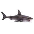 Realistic Great White Shark Wildlife Figurine (Dark Gray) R87547