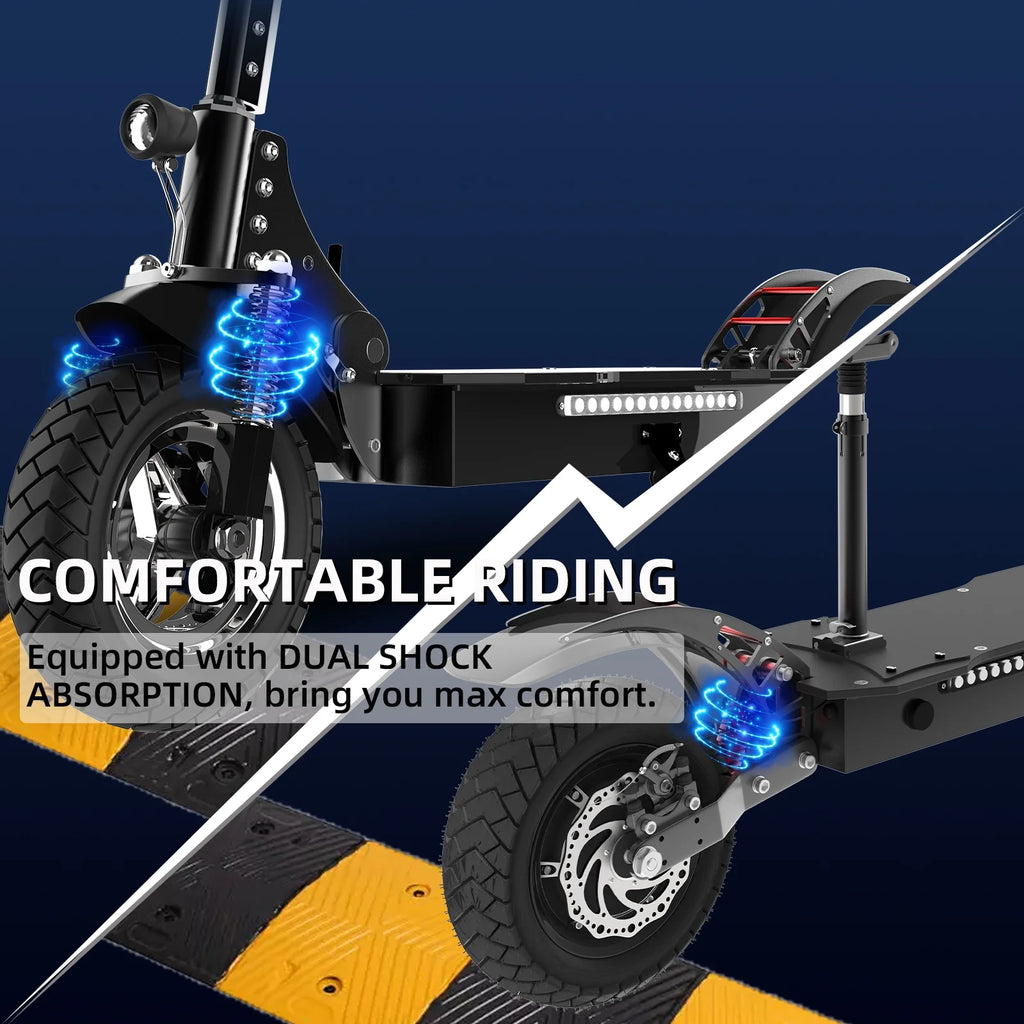 Electric Scooter 35 mph 40 Miles 1300W Foldable A133