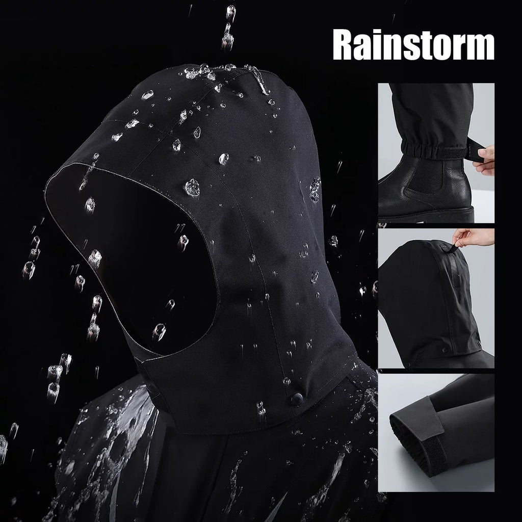 Waterproof Reflective Split Set Raincoat M978137