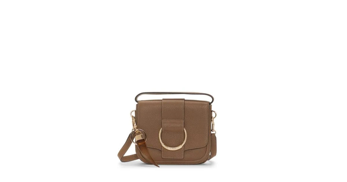 Leather Flap Crossbody U829