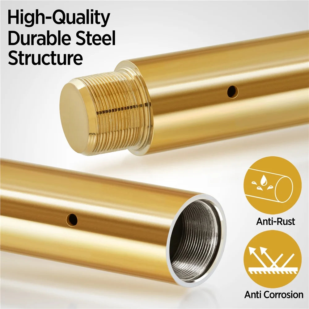 Gold Spinning Dance Pole with Adjustable Height P241929