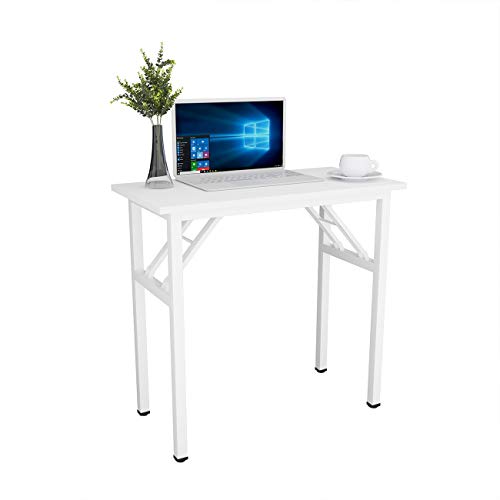 White Folding Desk 31.5x15.7inch Q499406
