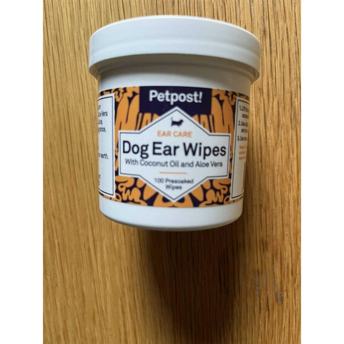 Coconut Oil Ear Cleaner Wipes S733