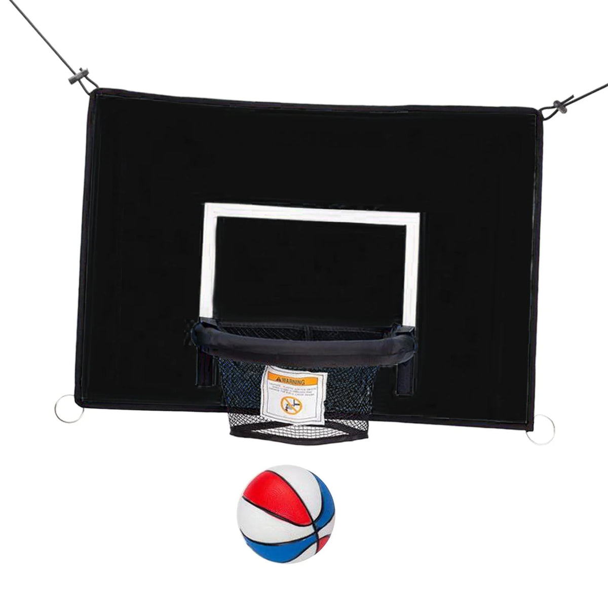 Black Basketball Goal for Trampolines T182