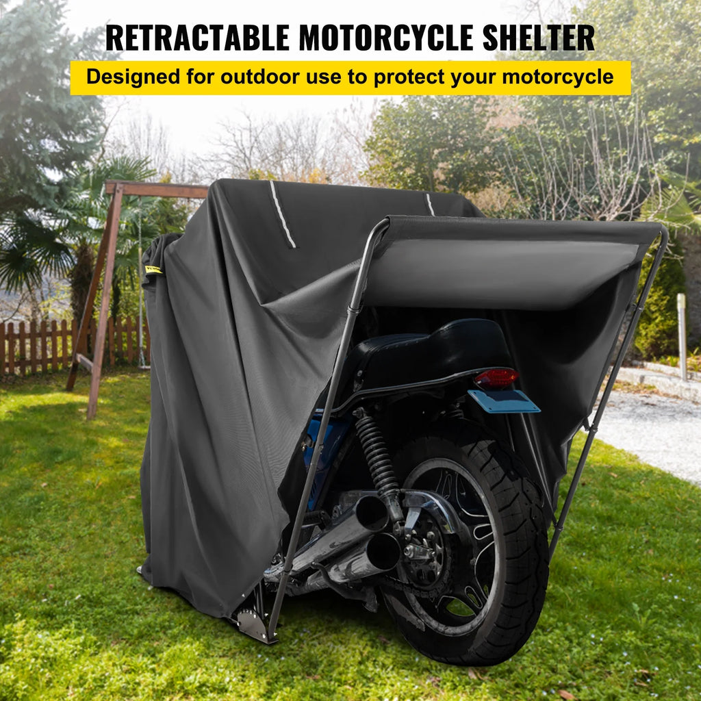 Portable Waterproof Motorcycle Storage Shed E603519