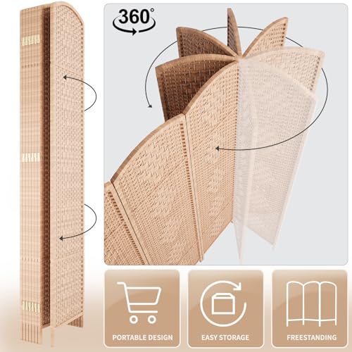 Dark Coffee 4 Panel Room Divider R65775