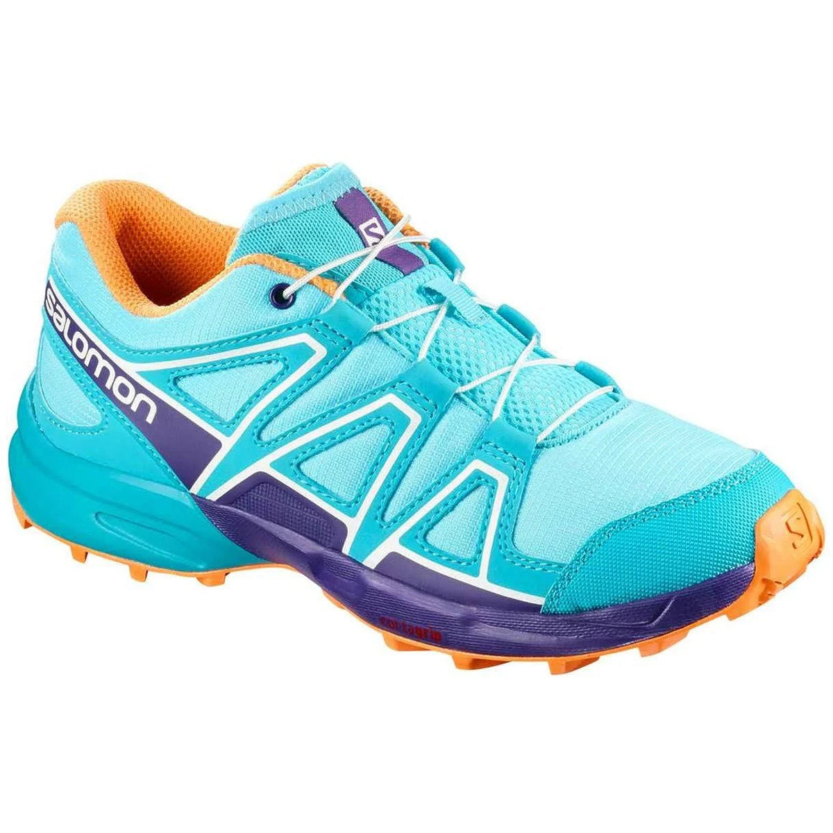 Kids Blue Trail Running Shoe J96219