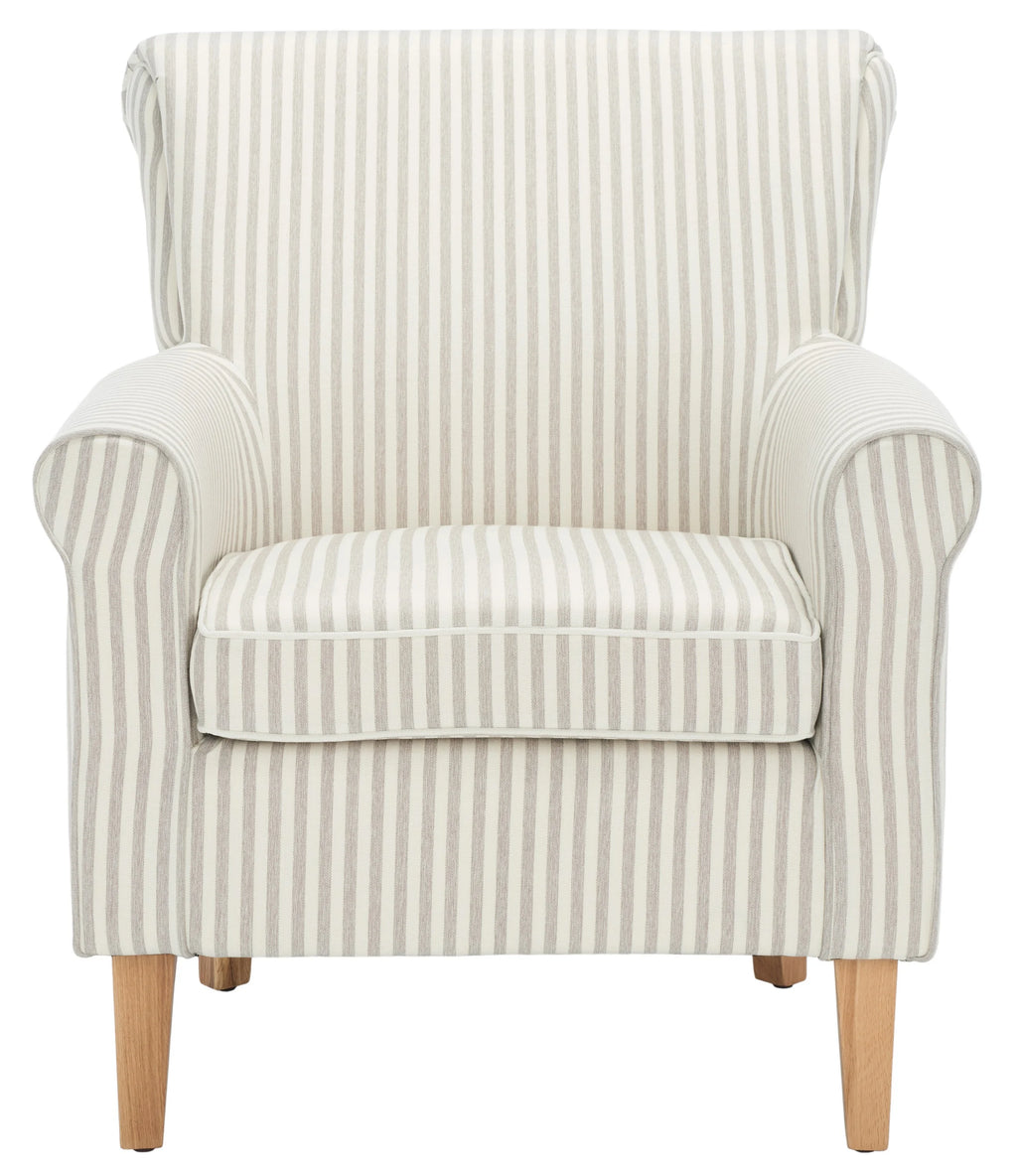 Beige Stripe Club Chairs H995296