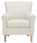 Beige Stripe Club Chairs H995296