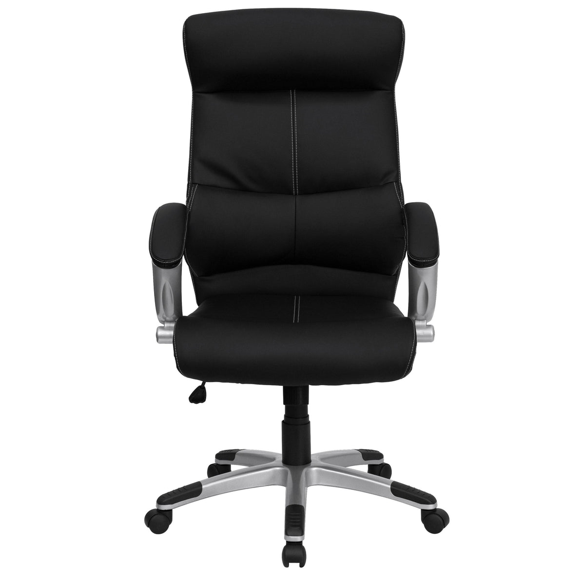 Black High-Back Executive LeatherSoft Office Chair K376459