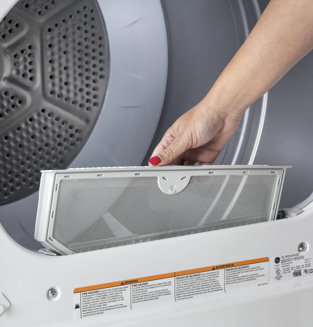 27" Wide 7.2 Cu. Ft. Electric Dryer White O867
