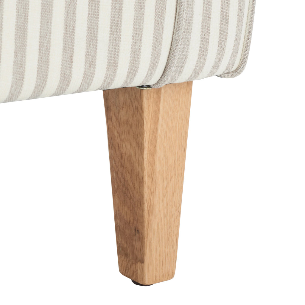 Beige Stripe Club Chairs H995296
