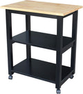 Oak Microwave Cart N50680