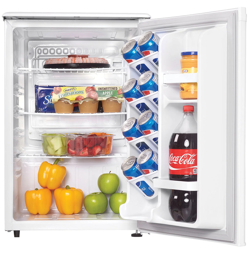 White 2.6 cu.ft Compact All-Refrigerator F8090