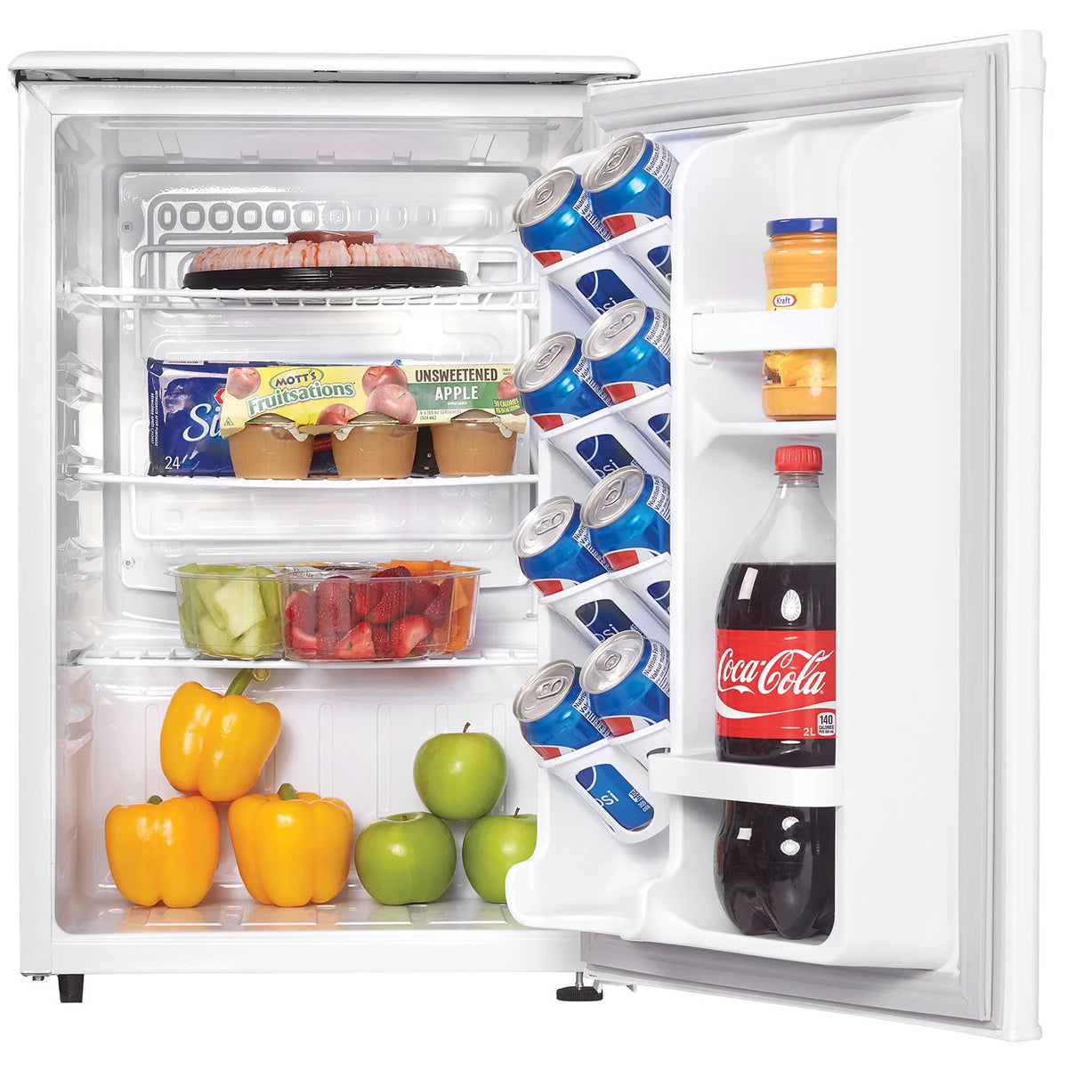 White 2.6 cu.ft Compact All-Refrigerator F8090