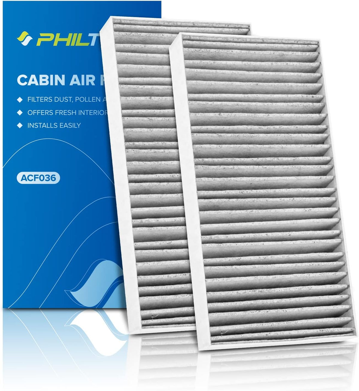 Pack of 2 Cabin Air Filter D176