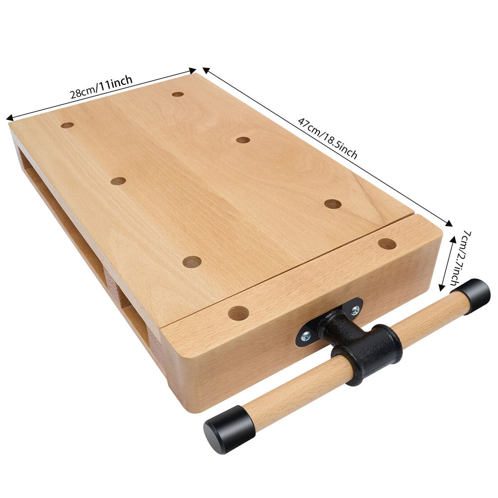 Portable Wood Workbench with Vise X14717