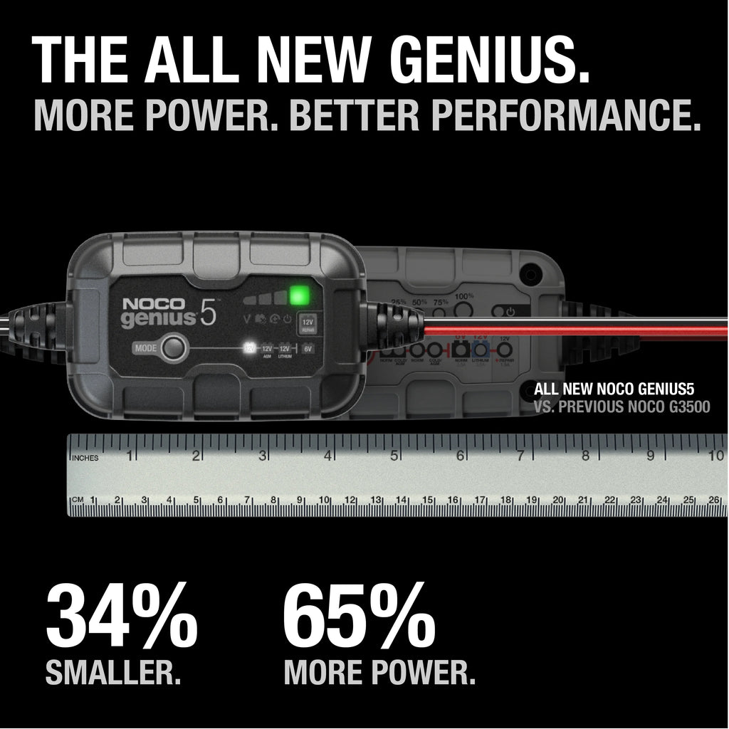 6V/12V 5A Smart Battery Charger and Maintainer K568051