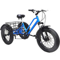7 Speed 20 Inch Fat Tire Adult Tricycle with Shopping Basket C876505