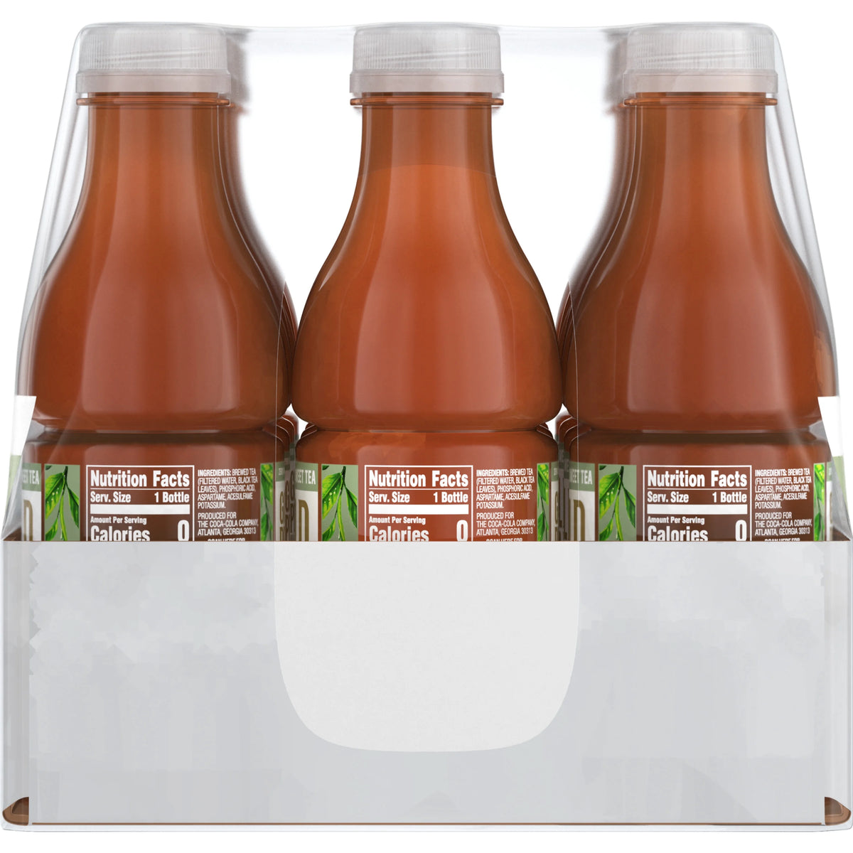 Zero Sugar Sweet Tea Bottles, 16.9 fl oz, 12 Pack Q383039