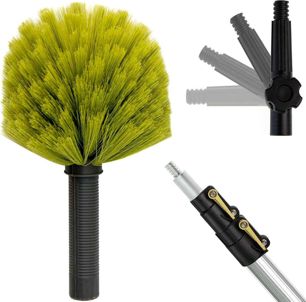 Telescoping Extension Pole with Cobweb Duster A2427
