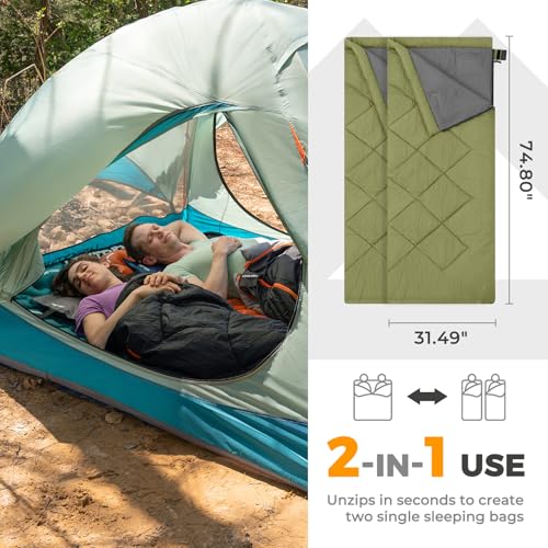 Queen Size Double Sleeping Bag B7121