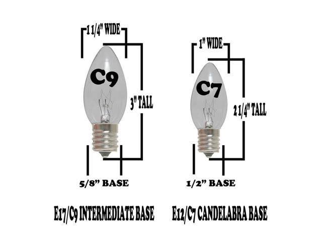 C9 Green Ceramic Christmas String Light Set Y9442