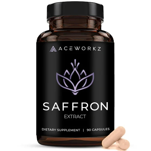Saffron Extract Capsules 88.5mg 90 Capsules D9890