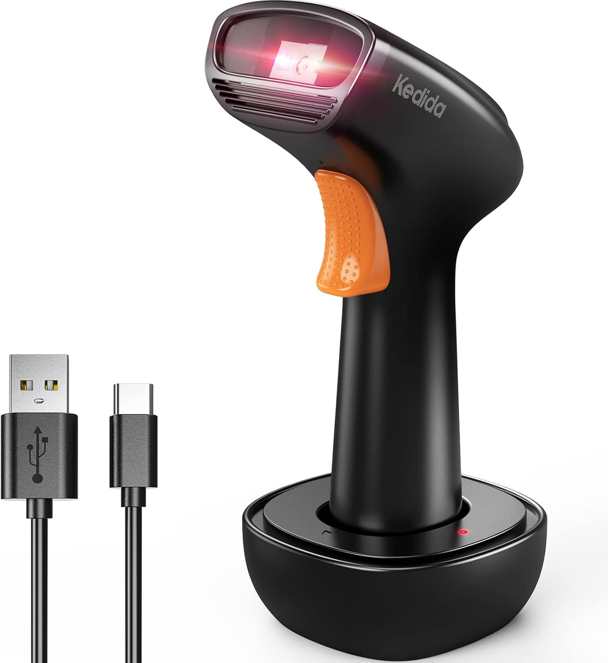 2D Wireless Barcode Scanner with Charging Cradle, Pack of 2 S8740