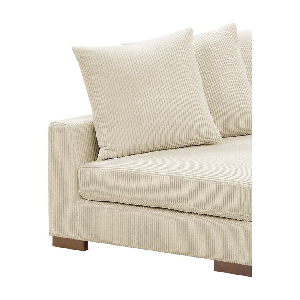 90'' Cordurpy Upholstered Sofa B910902