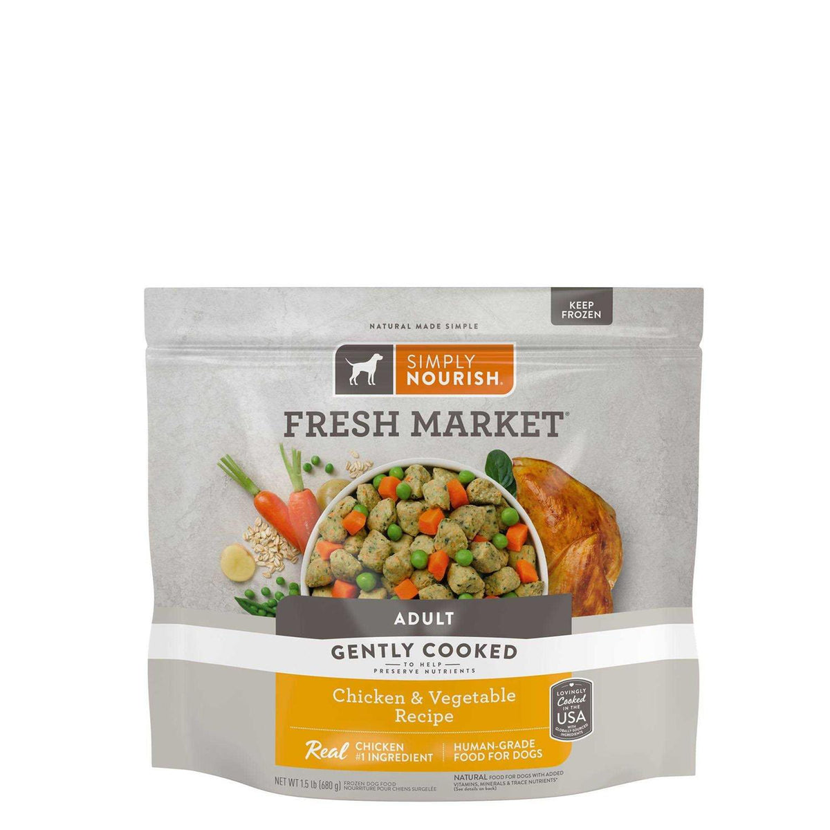 Fresh Market Frozen Dog Food G95386